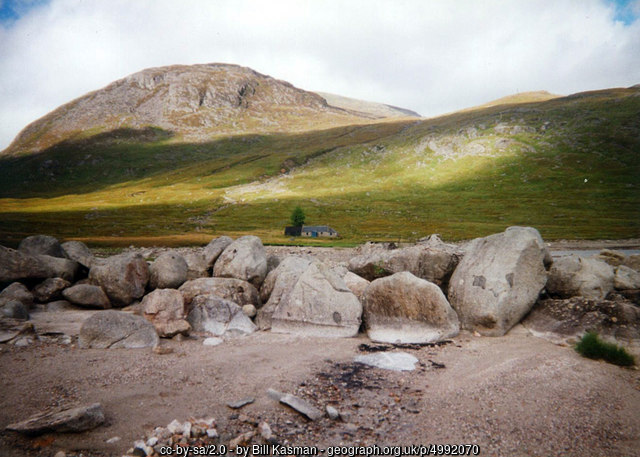 Ben Alder Cottage bothy