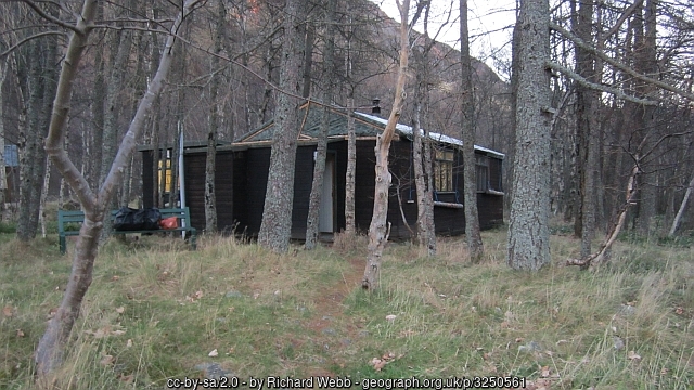 Braedownie Hut bothy