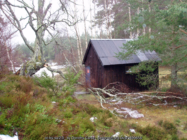 Inshriach ("Drake's") Bothy bothy